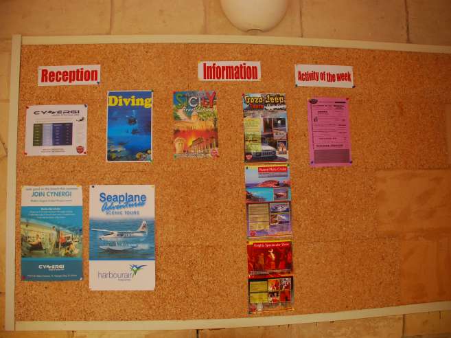 Sprachcaffe Malta Dil Okulu Bilgi Panosu